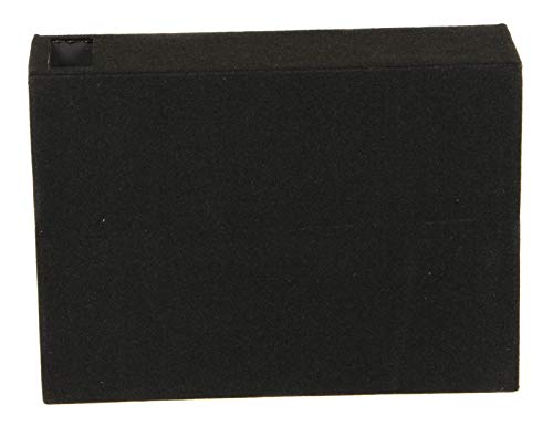 QPower Single 12" Vented Shallow Subwoofer Box, Black Carpet Exterior | Solid 5/8" MDF Construction for Vehicle Stereo Equipment and Bass Sound Systems - style: 12" Vented