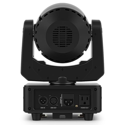 CHAUVET DJ Sentinel Wash Q120 Moving Head LED Wash Light with 120W RGBW LED, DMX Stage Lighting, 540° Pan & 260° Tilt, LCD Display, Master/Slave Mode, DJ, Party & Event Lighting