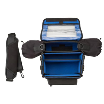Zoom PCF-8n Production Case for F8n, F8, F4, Multiple Compartments and Pockets, Access to Inputs and Outputs, Protective Screen to Protect From Rain and Dust - size: 6.30