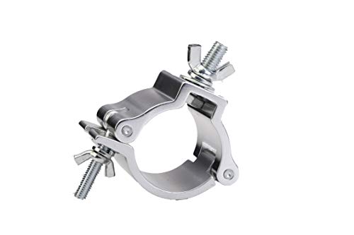 DragonX O-Clamp 4 Pack | Heavy Duty 2-Inch Lighting Truss Clamp, 220 lb Load Capacity | Professional Stage Light Clamps for DJ Lights, Moving Heads, Clubs & Theaters