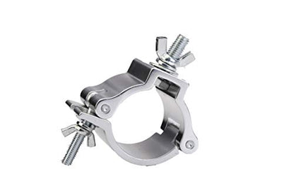 DragonX O-Clamp 4 Pack | Heavy Duty 2-Inch Lighting Truss Clamp, 220 lb Load Capacity | Professional Stage Light Clamps for DJ Lights, Moving Heads, Clubs & Theaters