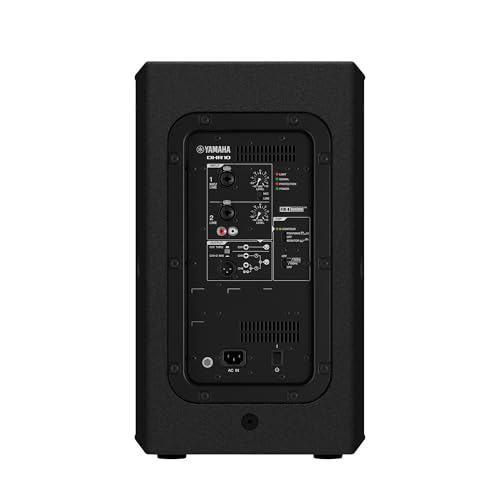 Yamaha DHR Series Powered Speaker, 700W, 10" LF, 1.4" HF Compression Driver With Plywood Enclosure and Integral Rigging | 1.4 HF Compression Driver With Plywood Enclosure and Integral Rigging, 10 LF - style: DHR10