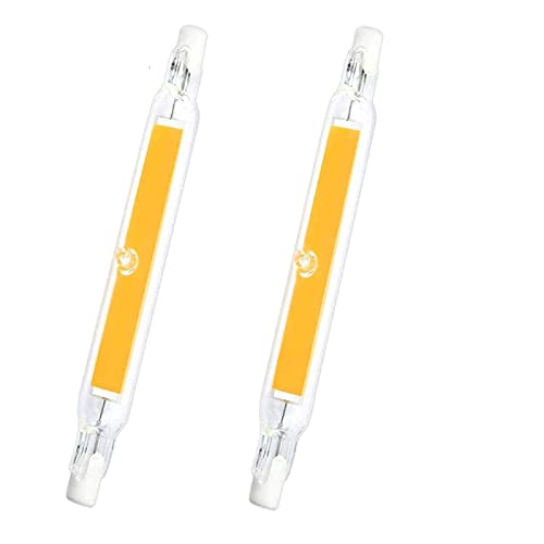 Lxcom Lighting R7s LED Bulb 118mm 20W Double Ended LED Bulbs 120V J Type R7s Floodlight 150W Halogen Bulb Replacement Warm White 3000K Landscape Lights,2 Pack