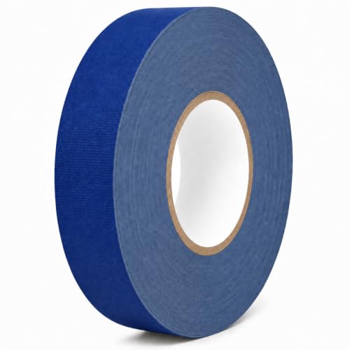 GGR Supplies CGT-80 Gaffers Stage Tape, Dark Blue, 1.5 in x 60 yd, 1-Pack | 12 Mil Low-Gloss Cloth, Clean Removal from Most Surfaces, Water and Abrasion Resistant, Cable Management, Film, Photography - color: Dark Blue, size: 1.5 in. (Pack of 1)