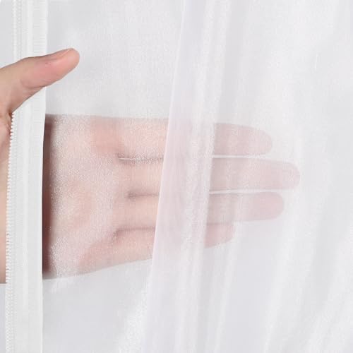 Zilink Leather Jacket Coat Storage Bags Dress Bags for Gowns Long 60 in | 7in Gussted, Wrinkle Free, Breathable, Dust Covers for Hanging Clothes for Leather Jacket Fur Coat Puffy Dress Storage, 4Pack - size: 60"-4pack