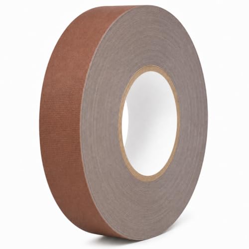 GGR Supplies CGT-80 Gaffers Stage Tape, Brown, 1.5 in x 60 yd, 1-Pack | 12 Mil Low-Gloss Cloth, Clean Removal from Most Surfaces, Water and Abrasion Resistant, Cable Management, Film, Photography - color: Brown, size: 1.5 in. (Pack of 1)
