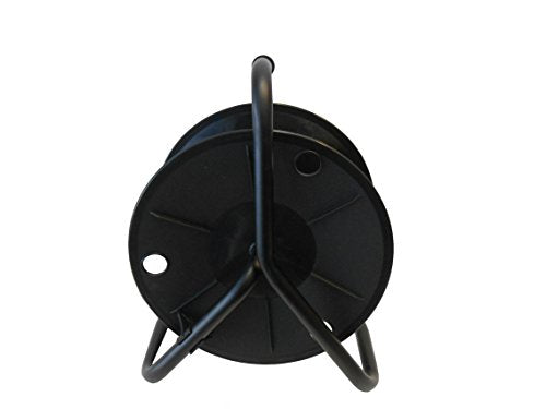 Audio2000'S ADC2716B2 Two-Pack Black Portable Cable Reels/Cord Reels, Each with a Reel Lock/Stopper, Capacity of Each Reel: 330 feet of 6mm Cable/Cord (Total Two Cable Reels)
