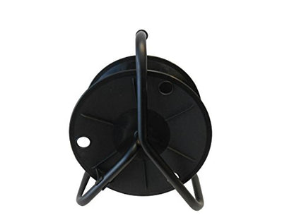 Audio2000'S ADC2716B2 Two-Pack Black Portable Cable Reels/Cord Reels, Each with a Reel Lock/Stopper, Capacity of Each Reel: 330 feet of 6mm Cable/Cord (Total Two Cable Reels)