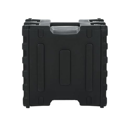 Gator Cases Pro Series 6U Rack Case with Standard 19" Depth, Roto Molded Made in USA (G-PRO-6U-19) - size: 6U Rack Space, style: Standard - 19" Deep