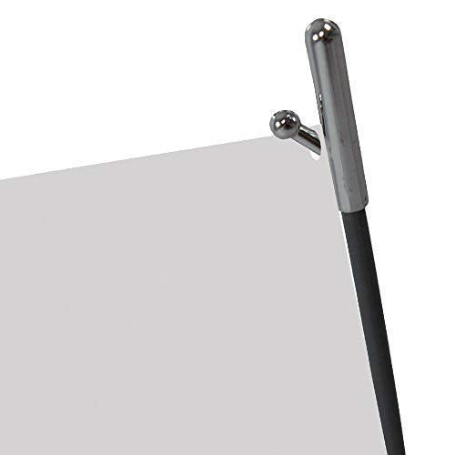 Vispronet Mini Desktop X-Banner Stand – Fits 9.8in x 15.7in Graphics, 5-Piece Vertical Banner Stand for Countertops and Tables, Trade Show Supplies for Promotional Events or Retail Displays - size: 5 pieces