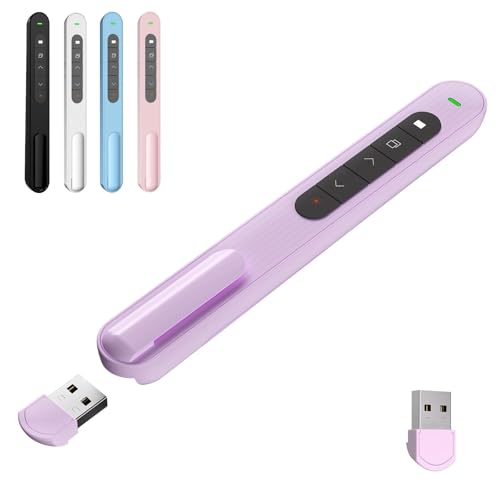 Presentation Clicker for Powerpoint Presentations, Purple, A - color: Purple