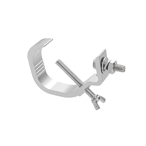 ZYAMY 3pcs Stage Light Clamp Hook Aluminum Alloy Truss C-Clamp, Heavy Duty Stage Lights Truss Clamp for DJ Lighting Par Lights Spot Lights Fit for 1.18-2 Inch OD Tube/Pipe