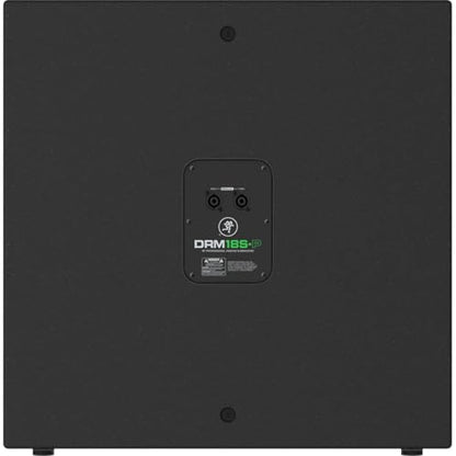 Mackie DRM18S-P 18" Passive Subwoofer | 2000W peak power with 18mm plywood and SpeakON inputs for live sound production, large venues and touring