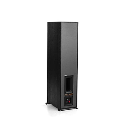 Klipsch R-610F Floorstanding Speaker, Black | Home audio and home theater with 1-inch aluminum tweeter, 6.5-inch copper woofer and 5-year warranty