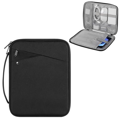 MoKo 13-14 Inch Laptop Sleeve Bag Padded Protective Carry Case with Handle | Fits Mac Neo 13-inch A18 Pro, Mac Pro 14-inch M5/M4/M3/M2/M1 and Air 13-inch M5/M4/M3/M2/M1, Black - color: Black, size: 13-14 inch