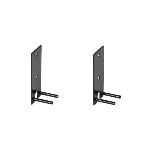 1 Pair Wall Mount Brackets for Bose Lifestyle 650 Home Entertainment System Surround Speakers 700 - color: Black