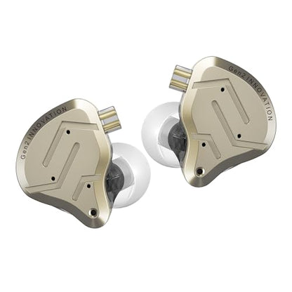 KZ ZSN Pro 2 1BA+1DD in-Ear Monitors Headphones, Yellow, with Mic - color: ZSN PRO 2 Yellow, size: With Mic