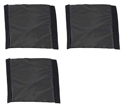 Rockville RLB80 Universal Travel Bag Fits 4x Slim Par Lights+Controller+Cables | Fits Controller, Removable Compartment Dividers, Zippered Front Pocket, Padded Handles, 3 lbs, Carry Case, Thick Padding