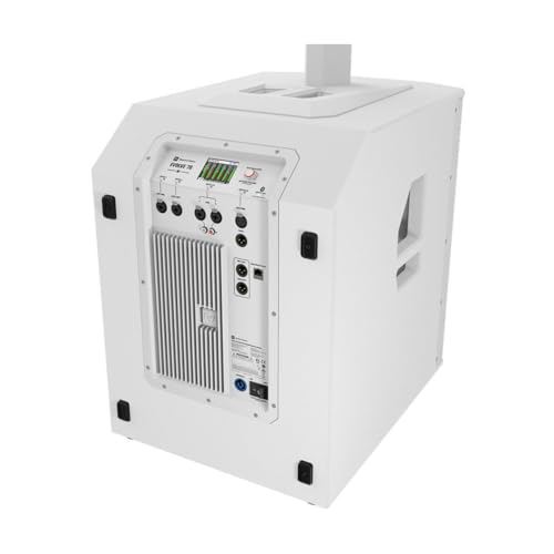 Electro-Voice Evolve 70 Loudspeaker System 15 Inch Subwoofer White Bundle | Includes EVOLVE70/90 Column Array with Pole and Bag