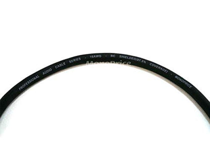 Monoprice XLR Male to XLR Female Cable - for Microphone, Gold Plated, 16AWG, 10 Feet, Black - Premier Series - size: 10ft, style: Premier Series