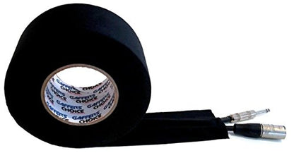 Gaffer's Choice Gaffer Tape 3 inch x 60 Yard Black Adhesive is Safer Than Duct Tape - Waterproof & Non-Reflective