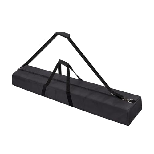 39" Long Tripod Carrying Bag for Speaker Light Mic/Microphone Stands | Adjustable Shoulder Strap, Heavy Duty Handle, Double Zipper - size: 39‘’