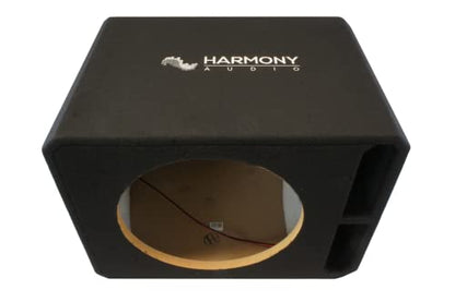 18" Subwoofer Box Single Vented Port Empty Sub Enclosure Harmony Audio | Fits 18 inch woofers, unloaded universal design, ported bass output, sturdy build for car, truck and home theater installs