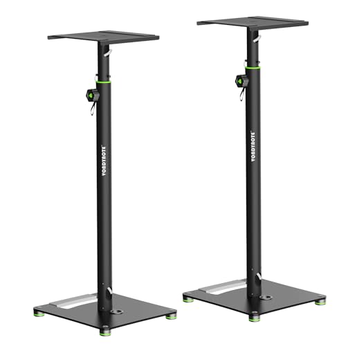 Vondynote Pair Studio Monitor Stands 31"-50" Floor Monitor Speaker Stands