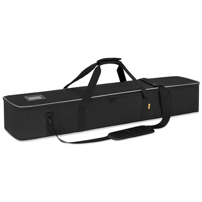 Multifunctional Tripod Bag 40 X 7 X 7 Inches / 101.5 X 18 X 18 cm Heavy Duty Tripod Carrying Case with Handle for Lights, Speakers, Cameras, Booms, Microphone Stands, Black - size: 40 X 7 X 7 Inch