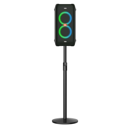Heavy Duty Speaker Stand for JBL Partybox,Height Adjustable Speaker Stand for JBL Partybox 120/110/100/310/320,35mm Pole Speaker Stand-1 Piece (Stand Only)