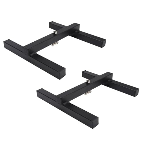 Topteng 2Pcs DJ Light Stand, LED Par Can Floor Stand Pro DJ Lighting H Frame Uplighting Par38 Par56 Par64 Par Light Mount Bracket Mount Holder for Stage Wedding Party Concert Events