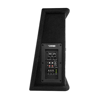 DS18 SB12A 12 Inches Shallow Subwoofer Enclosure with Built in Amplifier – Car Audio All in One Amplifier and Subwoofer Bass Package 700 Watts Power – Great Stealth Car Subwoofer in Box with Amp - style: 12-Inch