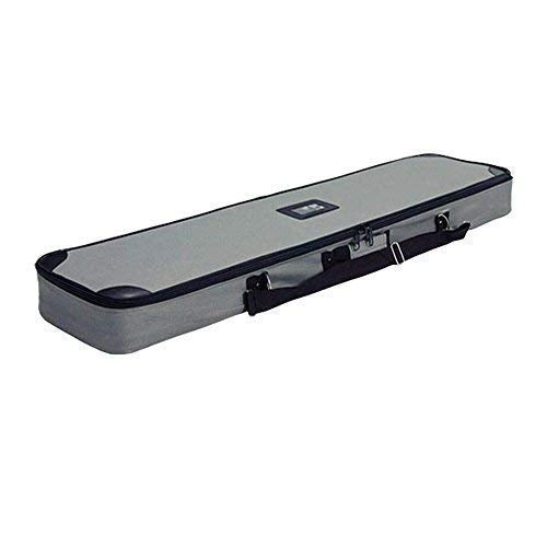 Vispronet Padded Carrying Case for Roll Up Banner Stands – 43in Padded Case with Handles and Shoulder Strap, Made to Fit 39in Retractable Banners, Dark Grey Interior with Elastic Belts, Banner Bag - size: 43in