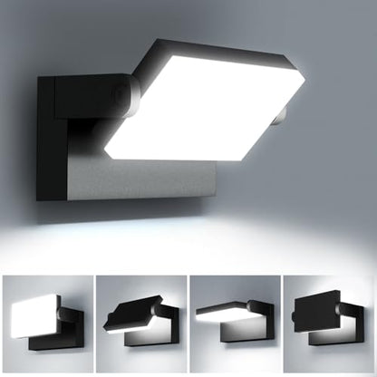 60W LED Outdoor Wall Lights 360° Rotatable 5000K IP65 - size: 60W-1 Pack