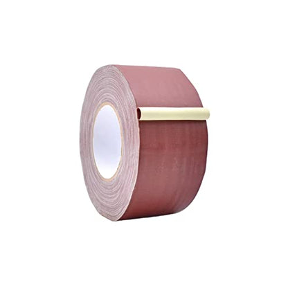 WOD GTC12 Burgundy Gaffer Tape Low Gloss Finish Film, 3 inch x 45 yards, Residue Free, Non Reflective, Easy Tear, Cloth for Photography, Filming Backdrop, Production - color: Burgundy, size: 3" inch