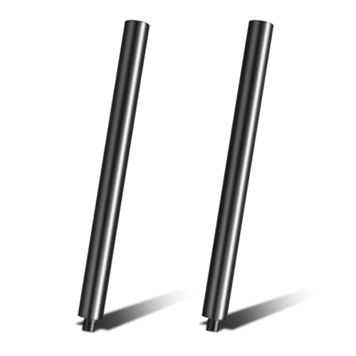 Subwoofer Speaker Pole Extension Pole, 17 Inch M20 Threaded and 35mm Speaker Stand Load Capacity 66LBS - size: small