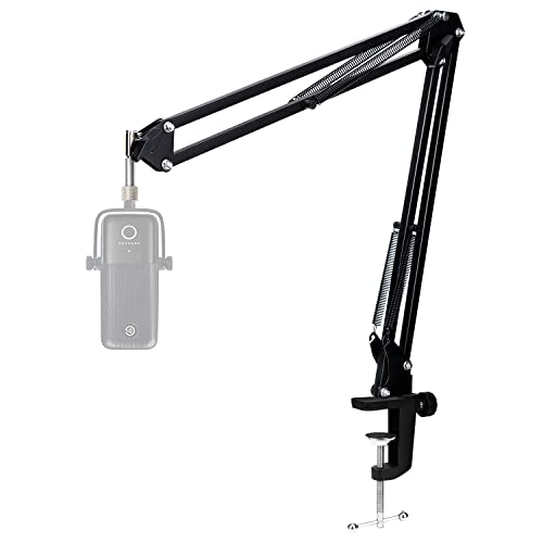 For Elgato Wave 3 Boom Arm, Mic Stand Compatible with Elgato Wave 3 Razer Seiren X Shure SM7B MV7 HyperX QuadCast S SoloCast AT2020 Blue Yeti Fifine AM8 K669B and Other Microphone - color: Elg Boom Arm