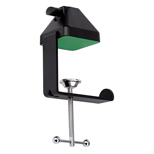 Heavy-Duty Metal Table Mount Clamp, Desk Table Mount C Clamp For Microphone Mic Suspension Boom Scissor Arm with Adjustable Screw, Fits up to 2.48 inches/6.2cm Desktop Thickness by SUNMON - size: Desk C Clamp For Mic