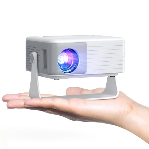 Mini Projector with WiFi and Bluetooth, AKIYO 2026 Upgraded Projector 1080P