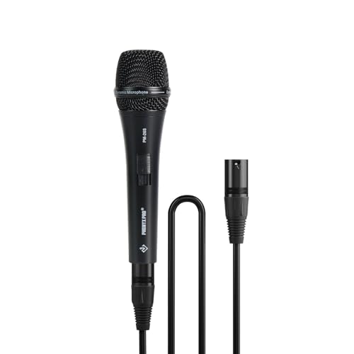 Phenyx Pro Supercardioid Handheld Dynamic Microphone with XLR Cable PM-26S