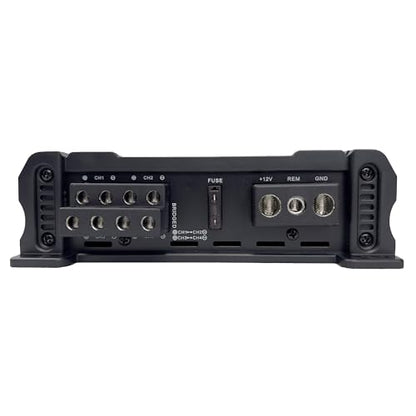 ORION CBA2000.4 Cobalt High Efficiency 4-Channel Class A/B Amp, 2000W | 300W RMS, Adjustable Low/High Pass, Bass Boost, High Output Amplifier, 2/4 Ohm Stable, MOSFET Power - color: BLACK, style: 4-Channel - 2000 Watts