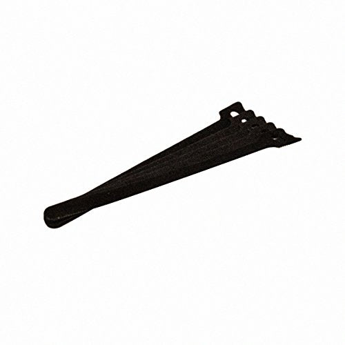 NavePoint 8 Inch Hook and Loop Reusable Strap Cable Cord Wire Ties 50 Pack Black