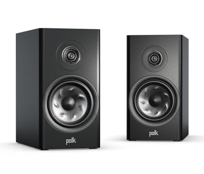 Polk Audio Reserve R100 Bookshelf Speakers for Home Theater, Pair, Black - color: Black