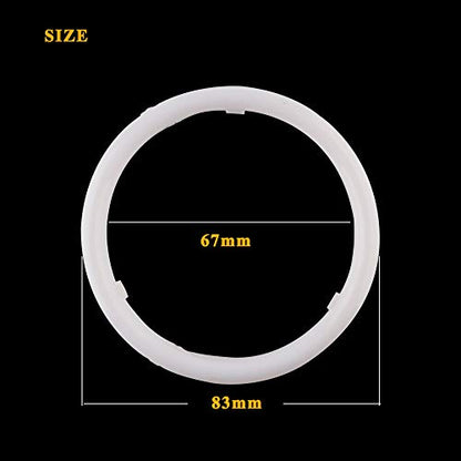 YM E-Bright 80mm White LED Angel Eyes Halo Rings, 1 Pair | Soft cotton-style halo rings with housings create even accent lighting for compatible 12V or 24V vehicle headlamps. - size: 80MM