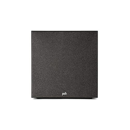 Polk Audio Monitor XT12 12" Powered Subwoofer, Deep Bass (Midnight Black) - style: 12" Subwoofer (XT12)