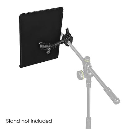 Gravity Sheet Music Tray NS MS 02 Traveler Sheet Music Holder for Music Stands Portable, black - style: Compact