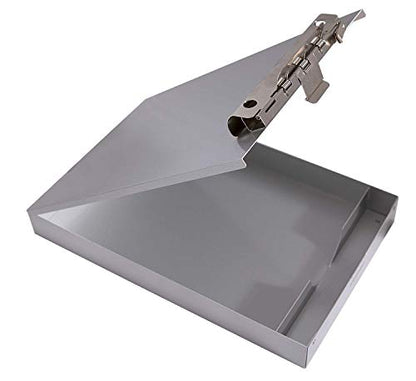 Saunders Recycled Aluminum Redi-Rite Storage Clipboard with Self-Locking Latch – Lightweight, Weather-Resistant Lacquer Finish Stationery Box. Office Products, Silver, Letter (Pack of 6) - color: Silver, size: Letter (Pack of 6)