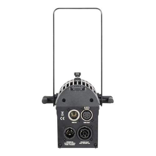 Audiosavings Bundle: Encore Profile Mini WW 40W Warm White LED DMX Ellipsoidal Spot Light Bundle with Rockville RDX5M25 25' 5-Pin DMX Cable 100% OFC Copper + LC70 Heavy Duty C Clamp (3 Items)