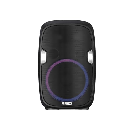 Altec Lansing SoundRover 75 Wireless Speaker 75W Bluetooth Speaker with a Long Lasting 10 Hour Battery, 50 Foot Range, Multi LED Party Modes, True Wireless Pairing, Bonus Microphone - size: SoundRover 75