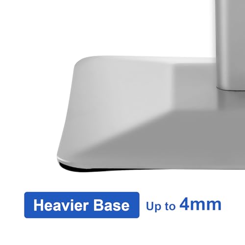 YIYO Sign Stand Poster Stand，adjustable heavy duty pedestal Sign Holder Floor Stand，acrylic frame floor signage standing for display menu11*17 inch，Silver (acrylic frame 11*17 Sliver)